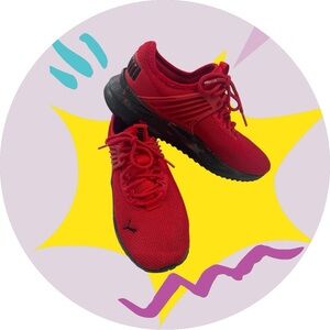 Puma‎ Red and Black Athletic Shoes~Men’s Sz 9
Running ~ Training Shoes